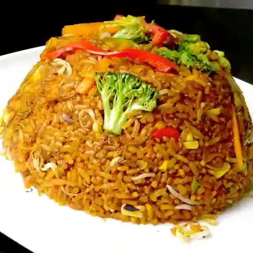 Arroz vegetariano