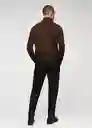 Saco Jersey Willyt Chocolate Talla L Hombre Mango