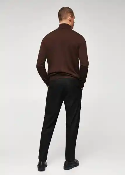 Saco Jersey Willyt Chocolate Talla L Hombre Mango