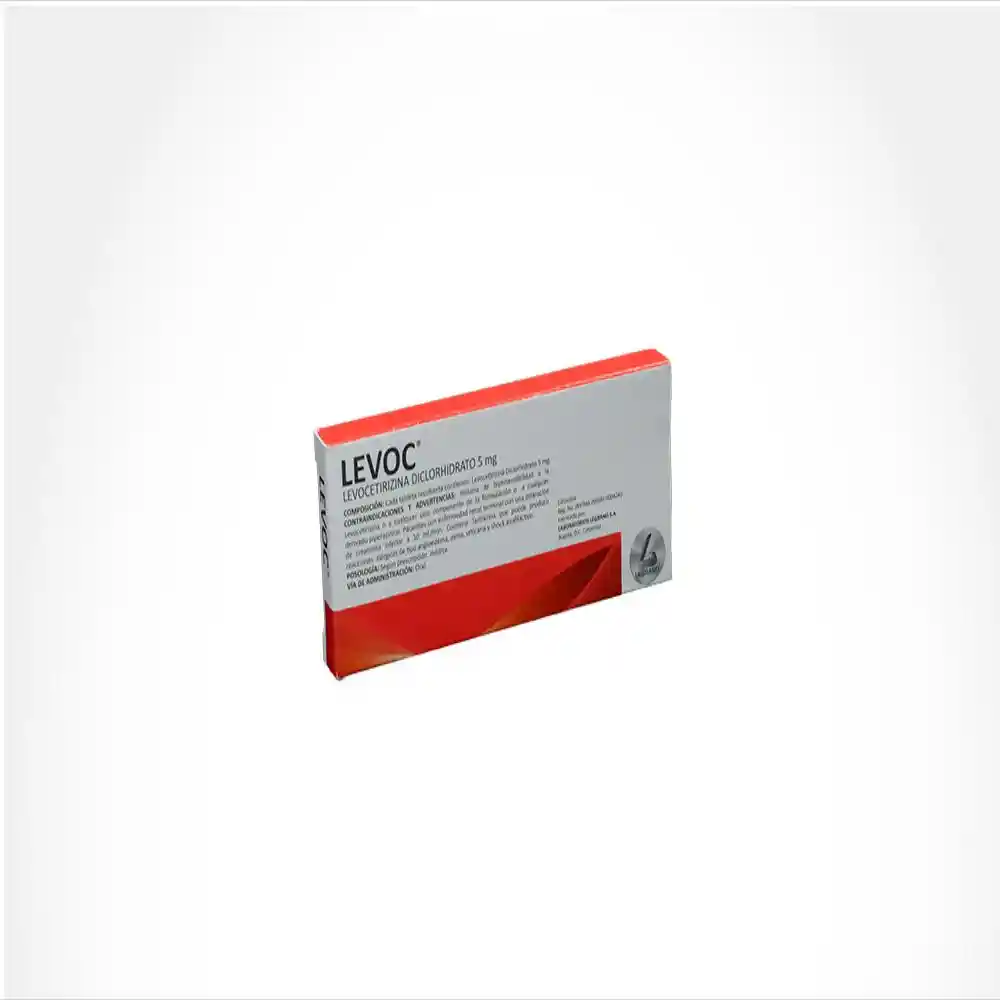 Levoc (5 mg) 10 Tabletas