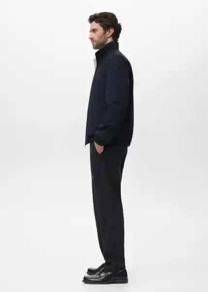 Chaqueta Nada Navy Talla M Hombre Mango