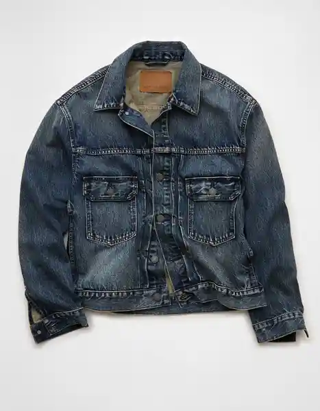 Chaqueta Hombre Azul Talla Small 1757489 American Eagle