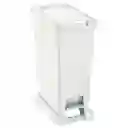 Basurero Pedal Color Blanco 35 L Rimax