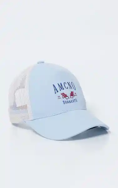 Gorra Unisex Azul Talla M 752G507_AZU134110 Americanino