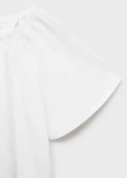 Top Aire Offwhite Talla 12 Niñas Mango