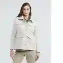 Chaqueta Parka Mujer Caqui Talla XS Chevignon