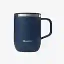 Qwetch Mug Isotérmico Azul Mate 350 mL
