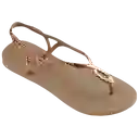 Sandalias Luna Premium Oro Rosa Talla 36 4147009 Havaianas