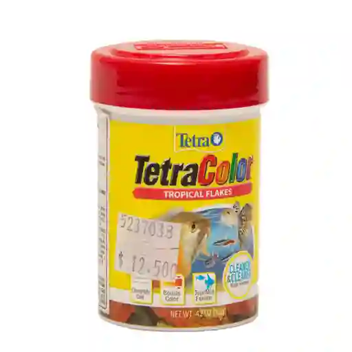 Tetra Alimento Para Peces Color Tropical Flakes 12 g