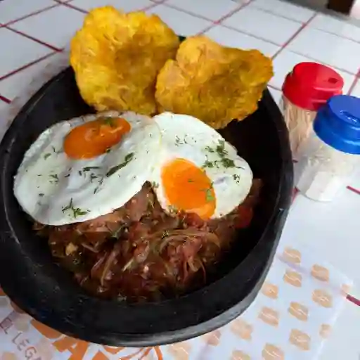 Bistec a caballo