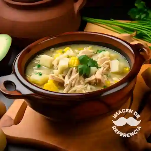 Sopa de ajiaco especial