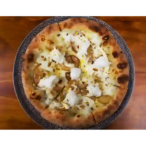 Pizza Búfala Blanca