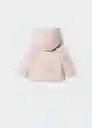 Abrigo Dolly Rosa Pastel Talla 61 Niños Mango