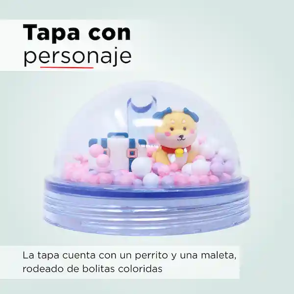 Miniso Vaso de Plastico Con Pitillo de Dos Capas 420 mL