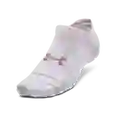 Under Armour Medias Essential no Show Hombre Blanco MD