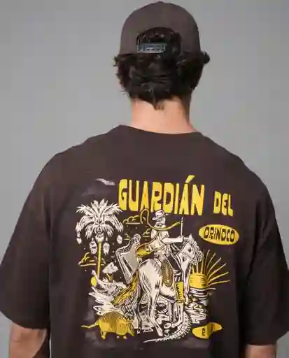Camiseta Hombre Cafe L 103G021_CAF191314 Rifle