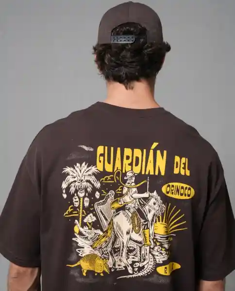 Camiseta Hombre Cafe L 103G021_CAF191314 Rifle