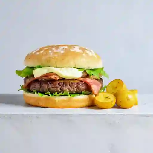 Hamburguesa Cerdo Ahumado