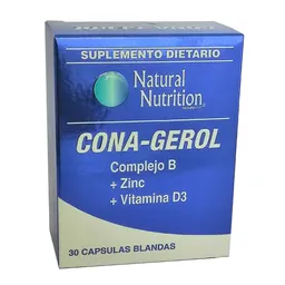 Natural Nutrition Suplemento Dietario Cona-gerol