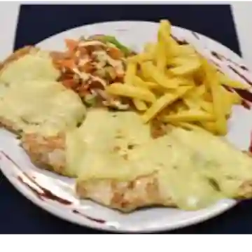 Pechuga con Qeso Fundido