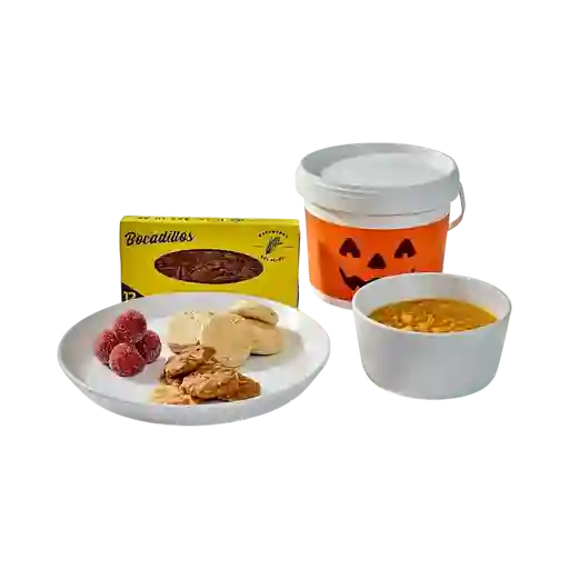 Combo Familiar Balde Grande Halloween