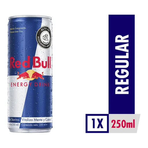 Red Bull Bebida Energizante Cafeína