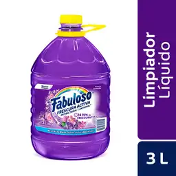 Fabuloso Limpia Pisos Antibacterial Lavanda 3 L