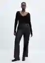 Jersey Goleta Negro Talla S Mujer Mango