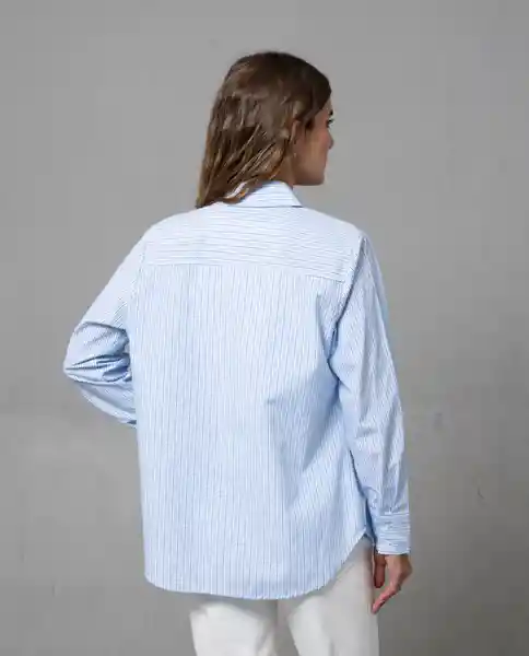Camisa Mujer Azul Talla XL 212G003 Rifle