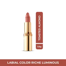 Labial L’Oréal Paris Colour Riche Luminous Toasted Almond 3 gr