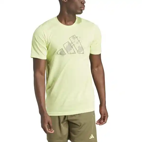 Adidas Camiseta Tr-es+ Tee Hombre Verde Talla L Ref: IJ9602