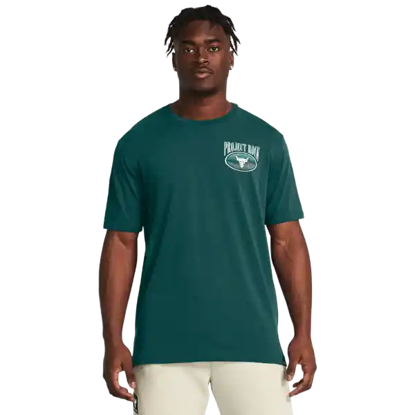 Under Armour Camiseta Grphc Hombre Verde XL 1383221-449