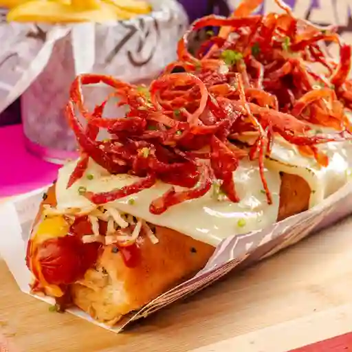 Hot dog bacon koller