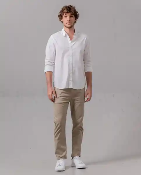 Camisa Hombre Blanco XL G10F104_BLA110601 Rifle