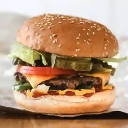 Combo burger cheese and fries