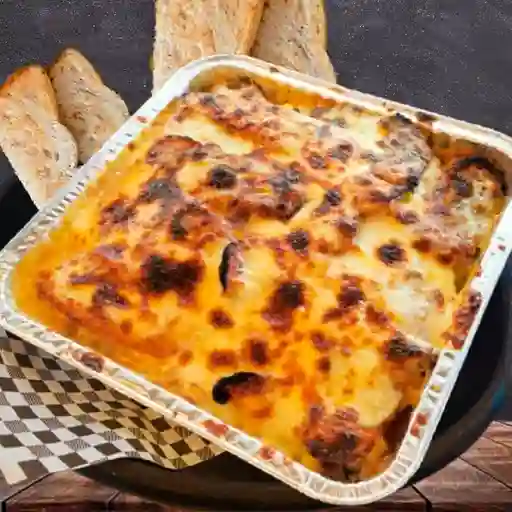 Lasaña Qué más Pues Familiar