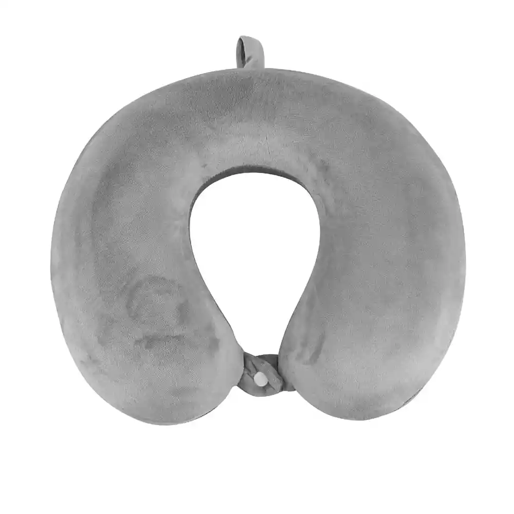Miniso Cojín Para Cuello de Memory Gris Oscuro 30 x 30 x 9 cm