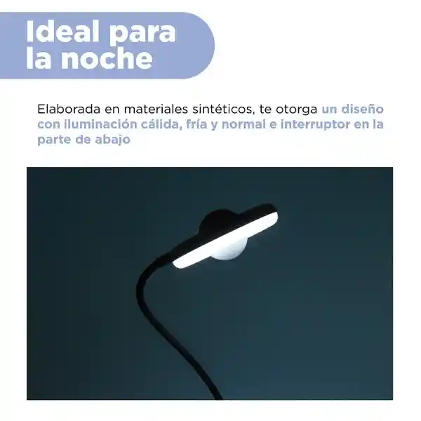 Lámpara de Escritório Negro KE XQD22 Miniso