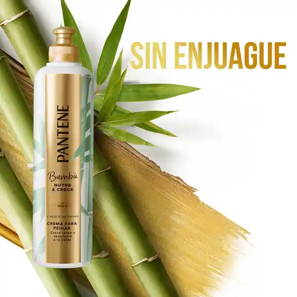 Crema para Peinar Pantene Pro-V Bambu Nutre y Crece 300 ml