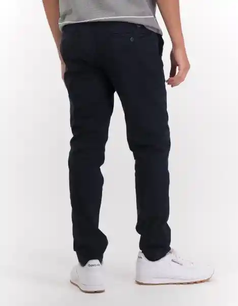 American Eagle Pantalón Slim Flex Deportivo Naval Talla 33 x 32