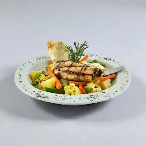 Pollo con Verduras