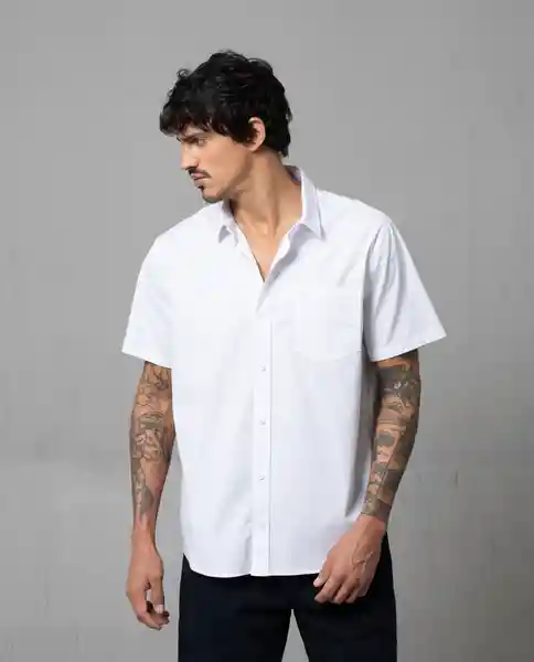 Camisa Hombre Blanco XL 110F001_BLA110601 Rifle