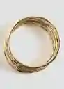 Pulsera Mimi Oro Talla 99 Mujer Mango