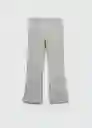 Leggings Nerve7 Gris Medio Vigore Talla 14 Niñas Mango