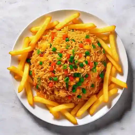 Arroz chino para 12 personas