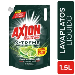 Lavaplatos Líquido Axion Xtreme 1.5L Doypack