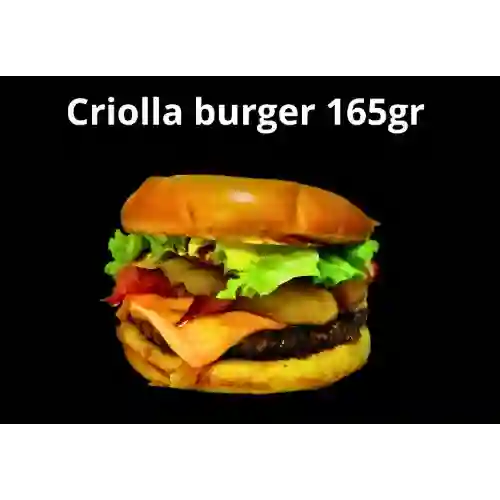 Criolla Burger 165Gr