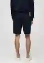 Short Funchal Navy Talla S Hombre Mango