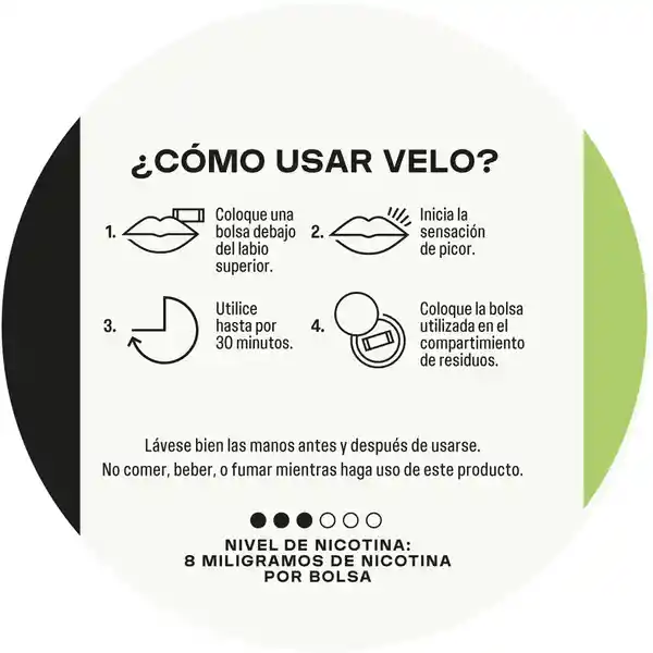 VELO Bolsas de Nicotina Mango Tropical 8MG