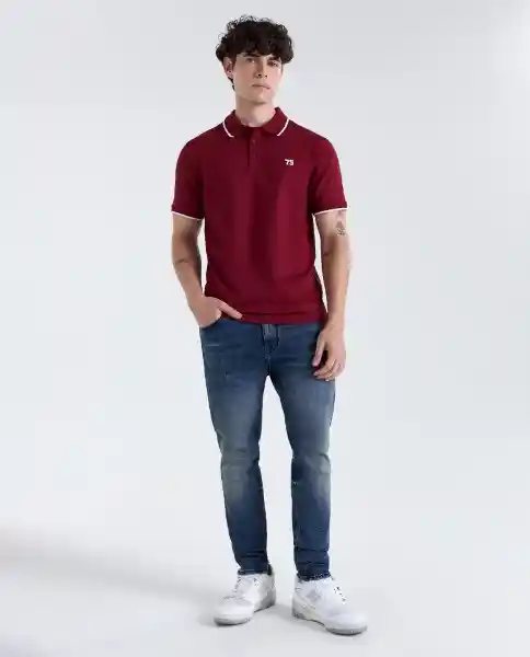 Polo Hombre Rojo Talla L 809G083_ROJ191650 Americanino